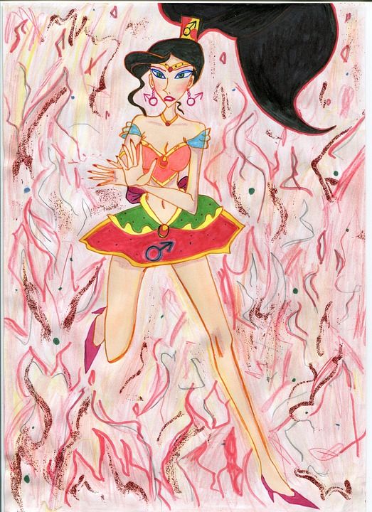 女士 动漫 动画片 女性 人们 人 吸引人的 模型 成人