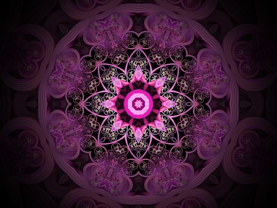 艺术, 模型, 设计, 墙纸, 语境, 玫瑰花结, 花环, 曼荼罗, 装饰风格