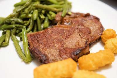 牛扒 一顿饭 食物 盘子 美食 肉 烤 烧烤 煮熟的 健康