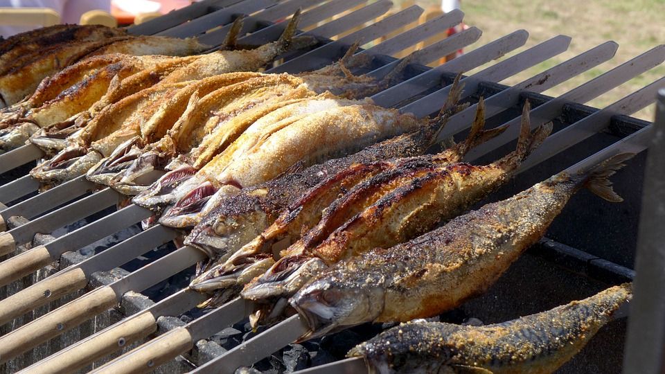 Steckerlfisch, 食物, 熏鱼, 专业, 民间节日, 帕星, 慕尼黑