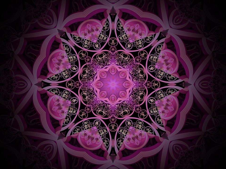 艺术, 模型, 设计, 墙纸, 语境, 玫瑰花结, 花环, 曼荼罗, 装饰风格