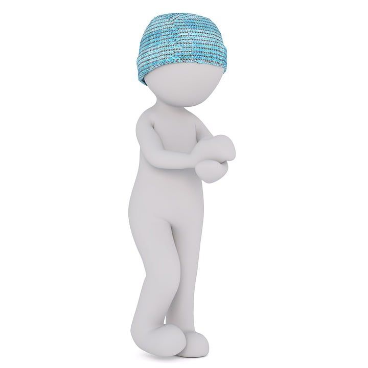 白人男性, 3D 立体人, 孤立, 3D, 模型, 3D 模型, 全身, 白色的