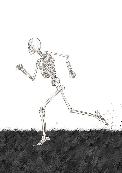 想象力 创造力 插画师 绘画 黑和白 颅骨 死亡 欲望 糖果