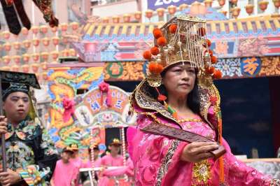 人们 传统的 文化 节日 戏服 宗教 游行 仪式 寺庙 庆典