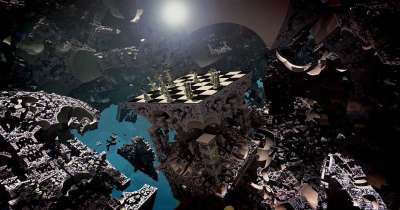 分形环境 象棋 国际象棋游戏 棋盘上的棋子 数字 战略 赛跑者