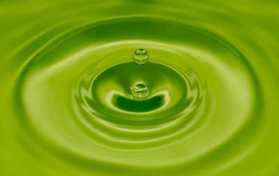 水 降低 绿色 特写 界 湿的 液体 溅 波纹 新鲜的 质地