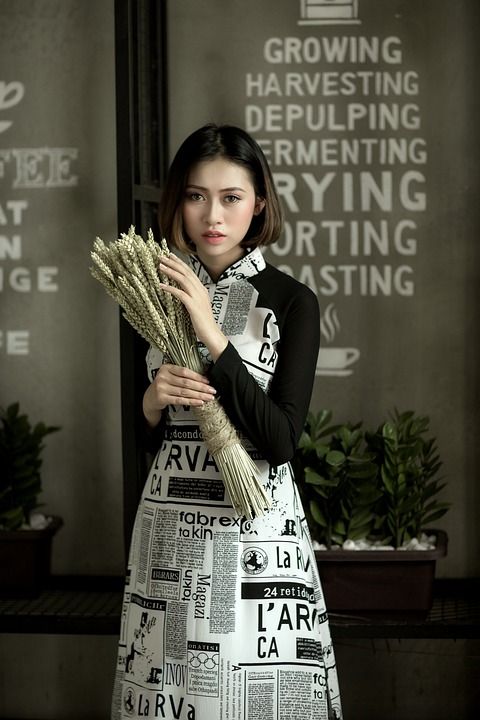 肖像 女孩 女性 年轻 时尚 美丽的女孩
