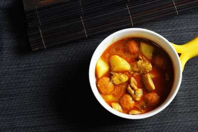 咖哩、食物 美食 東南亞