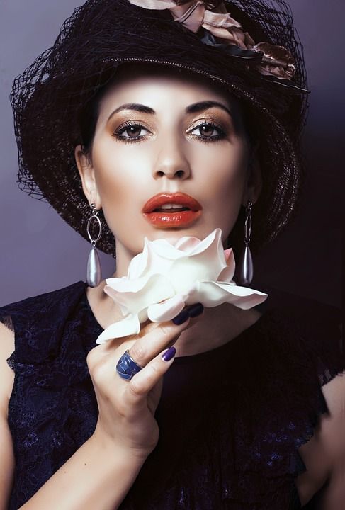 女士 魅力 美丽 肖像 时尚