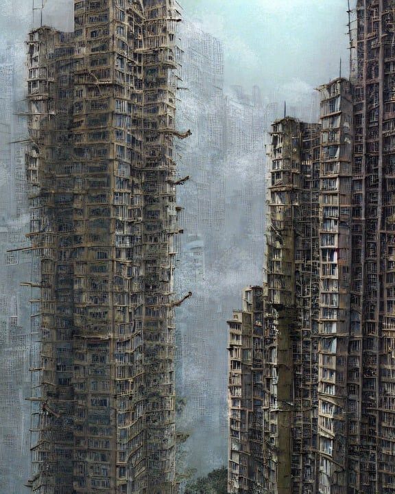 城市 建筑物 科幻 顺丰 未来 未来派 义 景观 反乌托邦