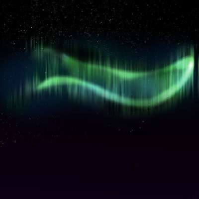 Borealis 背景 天空 夜晚 光环 极光 空间 景观