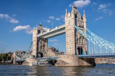 伦敦 塔桥 桥 地标 建筑学 英国 泰晤士河畔 观光 首都