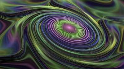 分形 粉彩 幻想 丰富多彩的 图案 分形艺术 波浪 圆圈 波纹