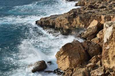 海 波浪 海岸 岩石海岸 自然 海景 岩石 水 景观
