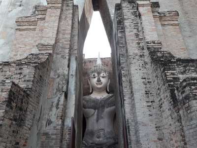 素可泰 旅游景点 斯里密寺 旅行 考古遗址 雕塑