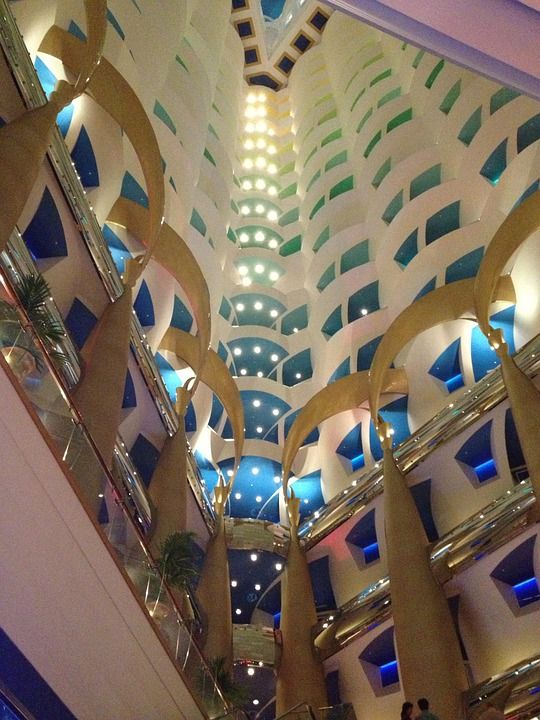 Burj Al 阿拉伯 阿拉 迪拜 结构 地标 建造 架构设计
