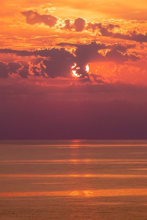 日落 太阳 天堂 云 海 海洋 情绪 晚上的气氛 日出 黄昏