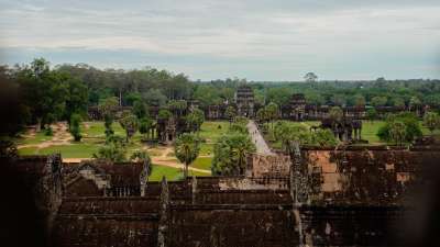 吴哥 柬埔寨 寺庙 丛林 亚洲 废墟 旅游 高棉语 老的 旅行