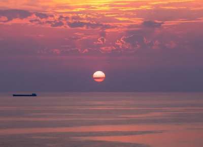 日落 海 天堂 水 黄昏 反射 晚上的气氛 海洋 情绪 前夕