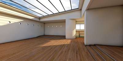 画廊 空间 介绍 室内设计 设计 Gube 展览 可视化 3D