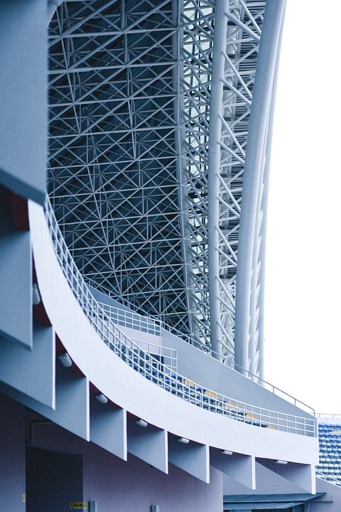 体育场 结构 足球 建造 哥斯达黎加 蓝色的建筑 蓝色的橄榄球