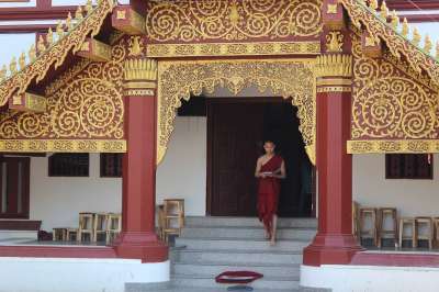 泰国 寺庙 佛教 扫管笏 亚洲 宗教 文化 旅行 结构 雕像