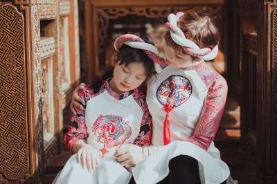 母性 家庭 爱 婴儿 女孩们 关心 肖像