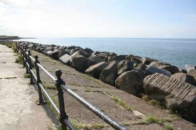 Reculver 肯特 英国 海滨 海滩 岩石 英国遗产 海岸
