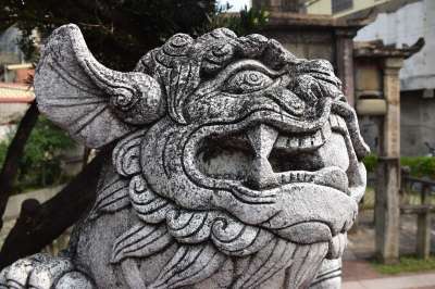 雕塑 雕像 艺术 石头 老的 纪念碑 寺庙 狮子 宗教 古老的