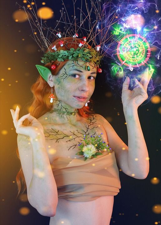 精灵 仙女 德鲁伊 森林之魂 魔法 故事 特点 森林若虫 萨满