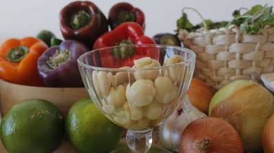 大蒜 食物 蔬菜 地中海 健康 新鲜的 有机的 烹饪 素食主义者