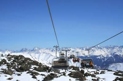 冬天 雪 山 阿尔卑斯山 瑞士 景观 天堂 缆车 电缆车