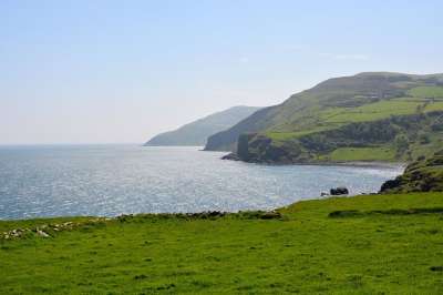 自然 爱尔兰 Cushendall 海岸 爱尔兰 爱尔兰 爱尔兰