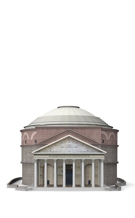 万神殿 罗马 建筑学 建造 教会 观光 历史的 游客 吸引力