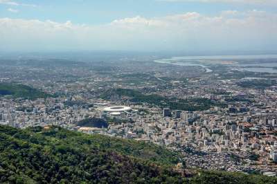 巴西 里约 景观 旅游 海洋 山 瓜纳巴拉 城市 自然 夏天