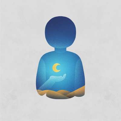 男人 月亮 沙漠 光 温暖 手 轮廓 月光 夜晚 创造力
