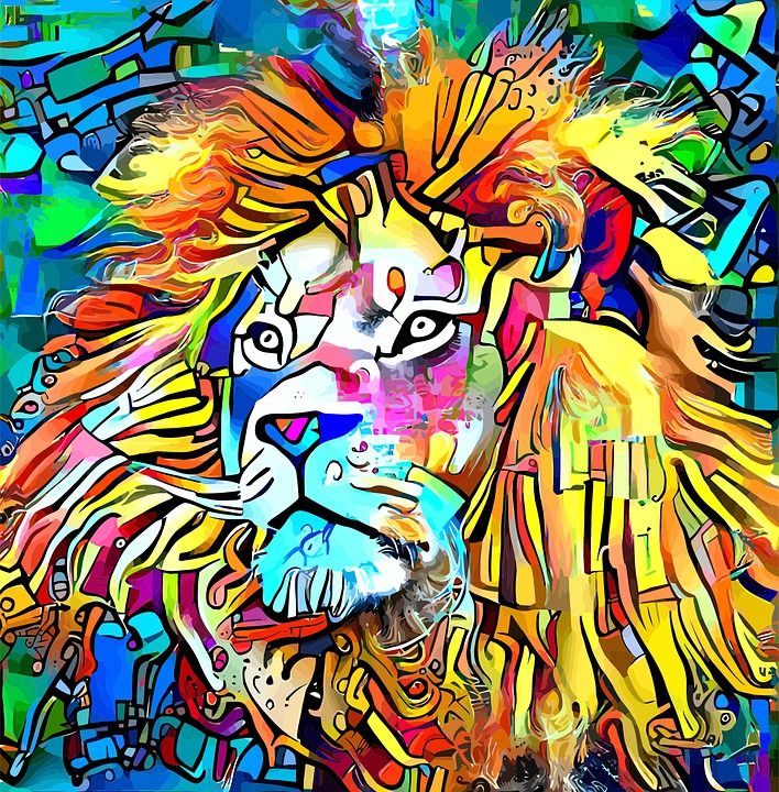 狮子, 大猫, 野生动物, 动物, 哺乳动物, 丛林, 兽, 苹果浏览器, 勇气