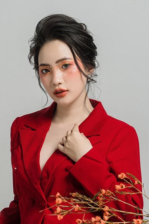 女士 模型 肖像 时尚 亚洲人 化妆品 发型 亚洲女人 亚洲模式