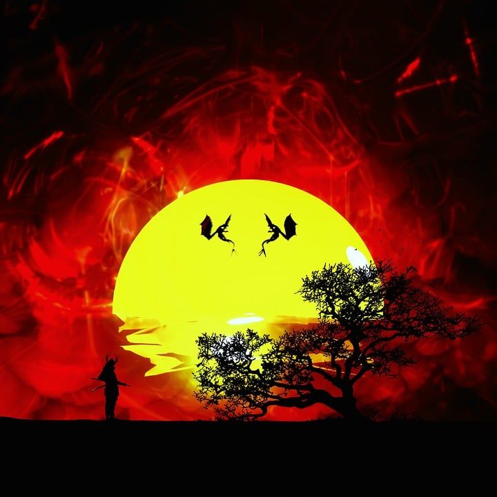 超现实的, 幻想, 封面, 数字艺术, 背景, 轮廓, 宇宙, 赛博朋克