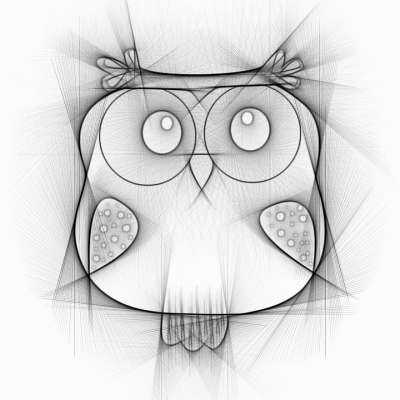 猫头鹰 鸟 画画 铅笔 乐趣