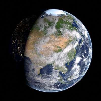 地球 亚洲 俄罗斯 中国 地图 行星 轨道 地理 北 世界
