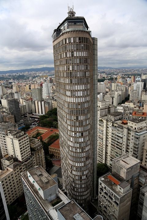 建设意大利 中心 圣保罗 建筑学 高的 天空蜘蛛 老中心 巴西