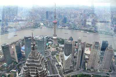 建造 天际线 城市景观 结构 城市 城市的 摩天大楼 浦东 上海