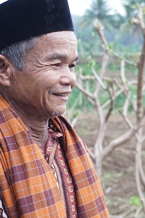 老人 最古老的人 艺术的人 老男人幸福 快乐的 20 世纪 50 年代