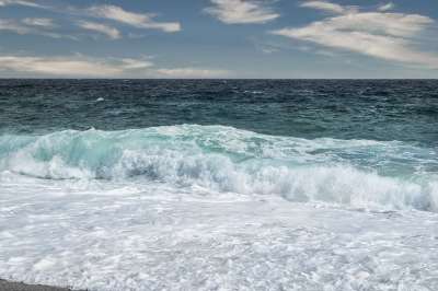 景观 海 海浪 亲爱的 云 泡沫 沙 白色的