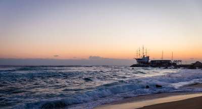 郑东进 日出 东海 海洋 海滩 独自旅行 火车旅行 景观