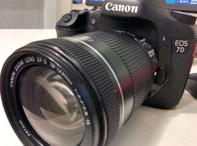相机 数码相机 佳能 数码单反相机 佳能Eos 7D 数字的