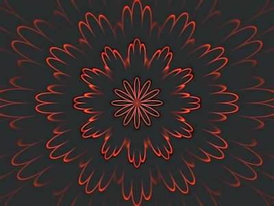 分形 发光的 抽象 数字的 艺术 幻想