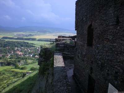 城堡 中世纪的城堡 Boldogkőváralja 旅游景点