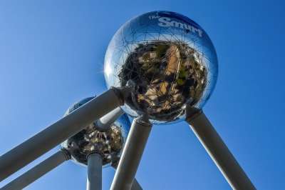 Atomium 布鲁塞尔 旅行 地标 建造 吸引力 原子 结构